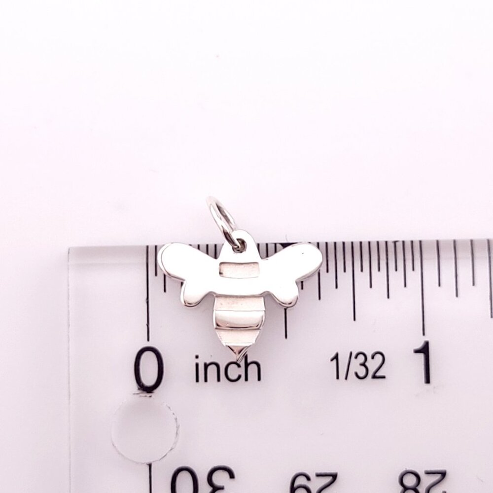 Vintage Tiffany & Co. Sterling Silver HONEY BEE Tiny Charm Pendant - Picture 5 of 7